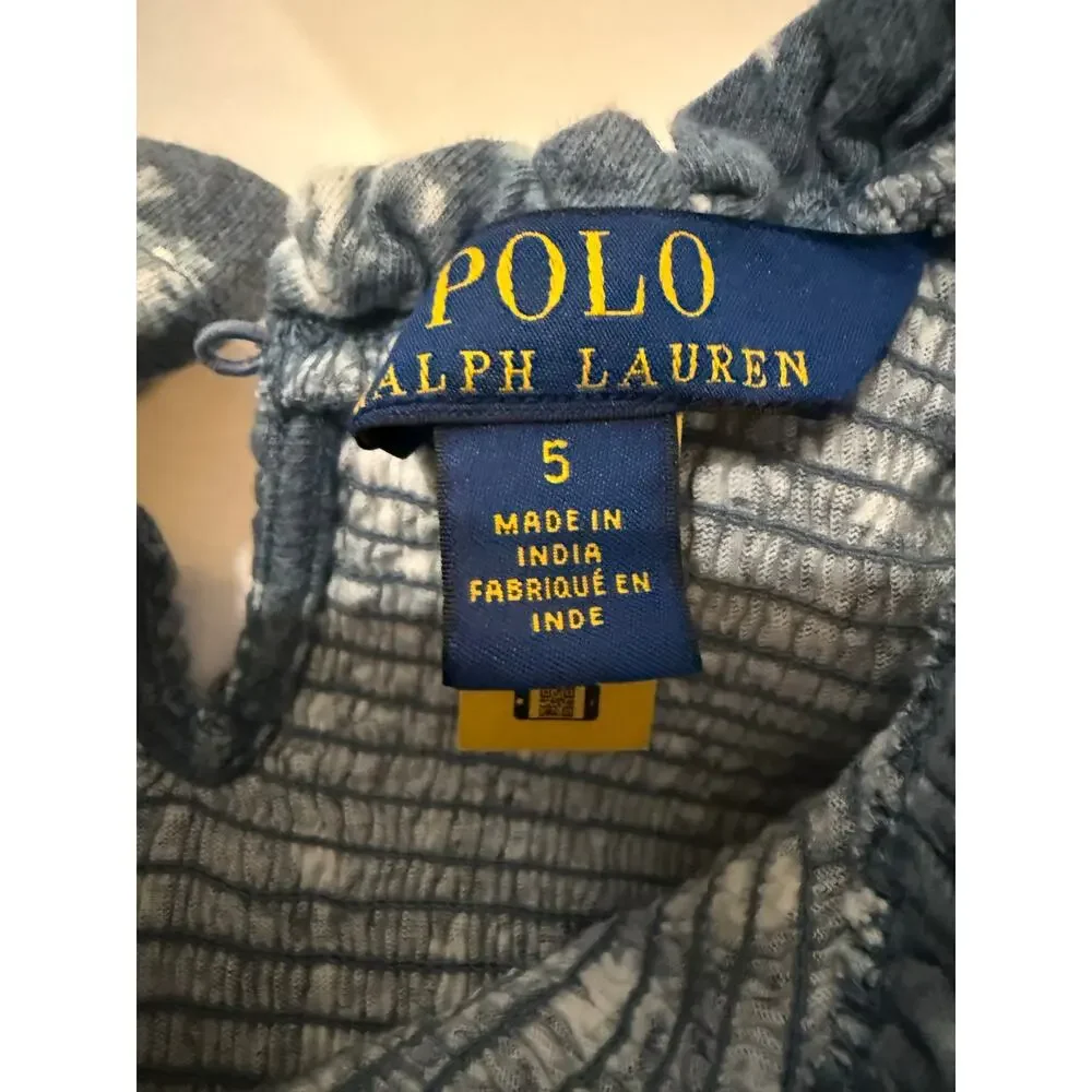 Ralph Lauren Polo smocked floral dress